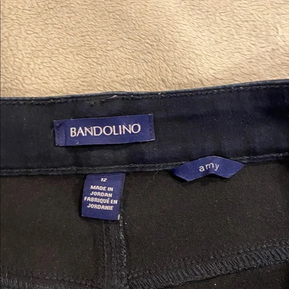 Bandolino Navy Blue Jeans - Picture 2 of 3